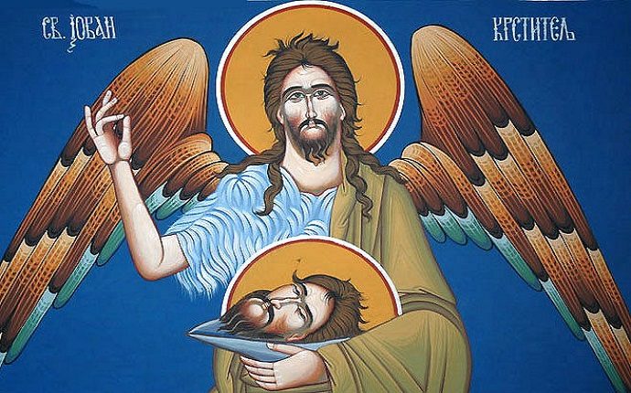 Данас је Усековање главе Светог Јована Данас је Усековање главе Светог Јована